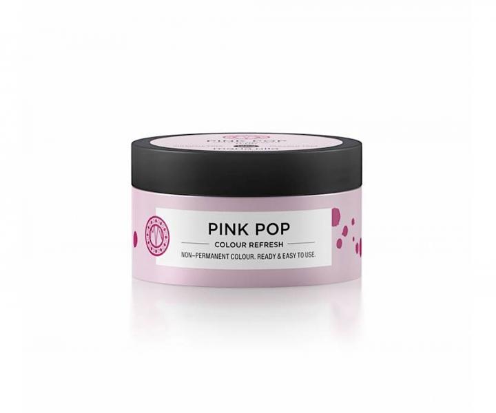 Maska oywiajca kolor wosw Maria Nila Colour Refresh Pink Pop - rowa