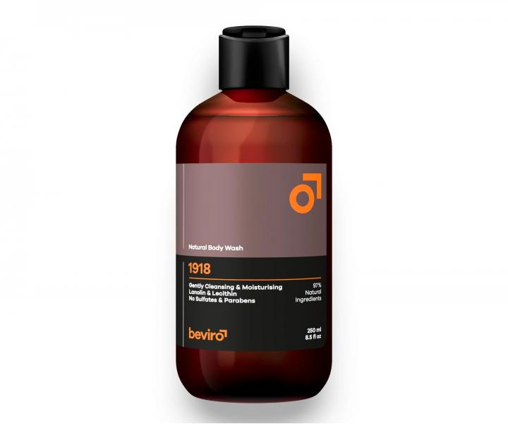 Naturalny el pod prysznic dla mczyzn Beviro 1918 Natural Body Wash - 250 ml