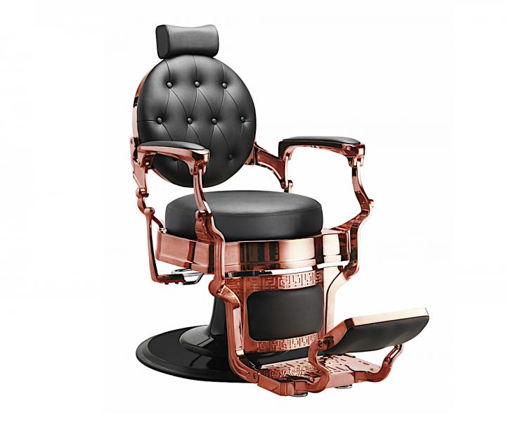 Fotel fryzjerski Barber Hairway Romeo - rose gold