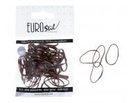 Gumki do wosw Eurostil Profesional TPU Hair Elastics For Hairstyles - 50 szt - brz