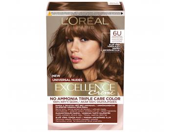 Farba do trwaej koloryzacji wosw Loral Excellence Universal Nudes 6U ciemny blond