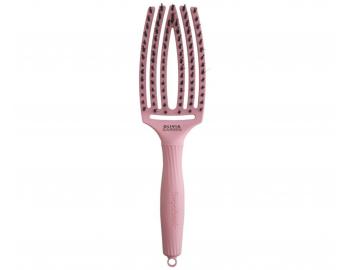 Szczotka Olivia Garden Fingerbrush Combo Medium ThinkPink Soft Pink - jasnorowa