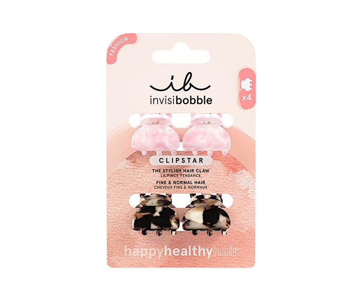 Klamry do wosw Invisibobble Clipstar Petit Four - 4 szt.