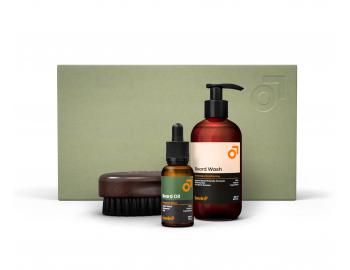 Zestaw upominkowy dla mczyzn do pielgnacji brody Beviro The Cinnamon Season Beard Care Kit