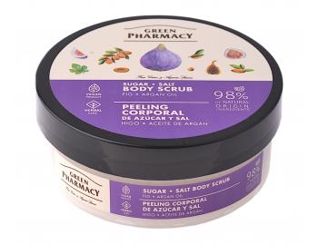 Peeling cukrowo-solny do ciaa z figami i olejem arganowym Green Pharmacy Body Scrub - 200 ml