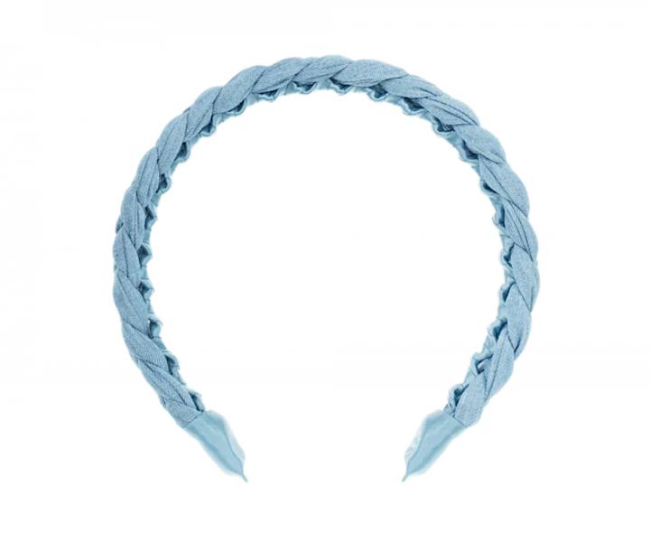 Opaska do wosw Invisibobble Hairhalo Miss Denim - niebieska