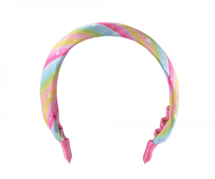 Opaska do wosw dla dzieci Invisibobble Kids Hairhalo Rainbow Crown