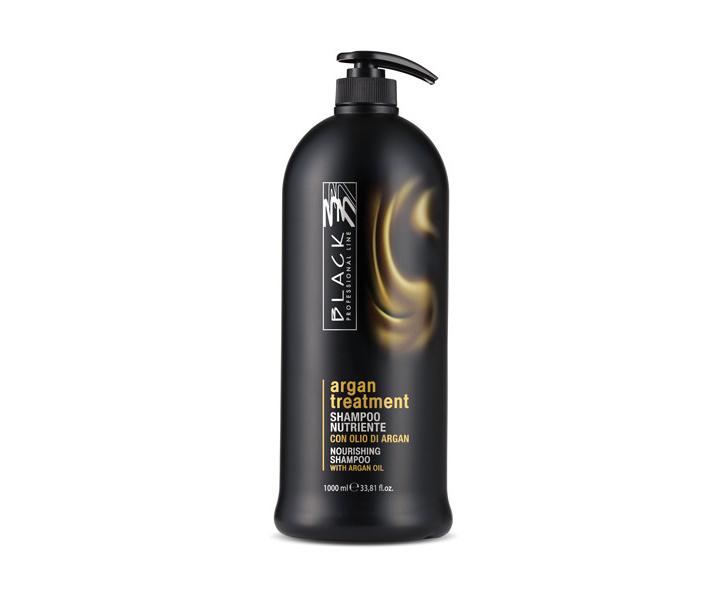 Szampon z olejkiem arganowym do wosw zniszczonych Black Argan Treatment - 1000 ml