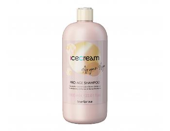 Seria kosmetykw nadajcych wosom olniewajcy poysk Inebrya Ice Cream Argan Age - szampon - 1000 ml