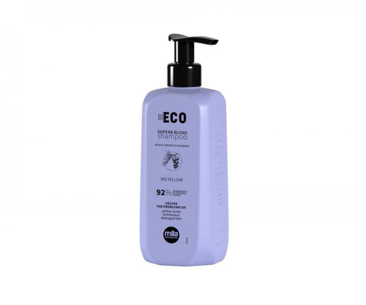 Szampon neutralizujcy te tony Mila Professional Be Eco Superb Blond Shampoo