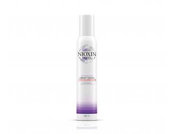 Pianka wzmacniajca wosy farbowane bez spukiwania Nioxin 3D Intensive Density Defend - 200 ml