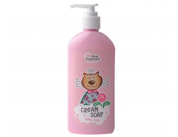 Kremowe mydo w pynie dla dzieci Pink Elephant Cream Soap Kitty Lucy - 250 ml