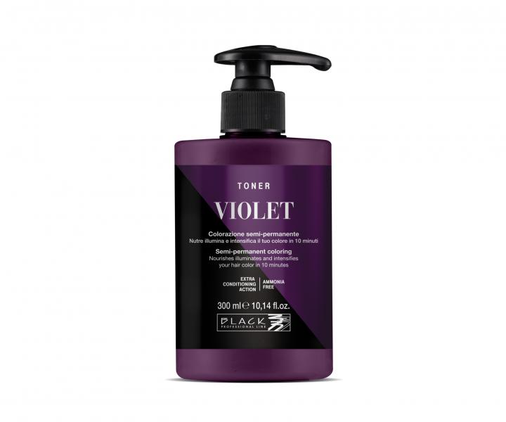 Toner koloryzujcy do wosw Black Professional Crazy Toner Violet - fioletowy