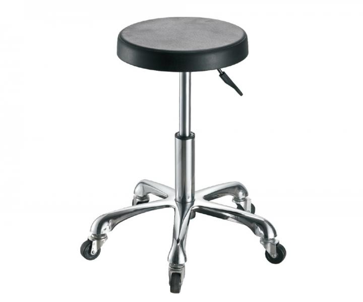 Taboret na kkach  SilverFox 70095 - czarny