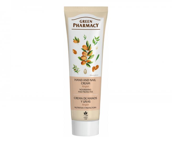 Krem do rk i paznokci z olejkiem arganowym Green Pharmacy Hand and Nail Cream Argan - 100 ml