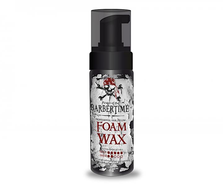 Wosk w piance nadajcy wosom objto i definicj Barbertime Foam Wax - 150 ml