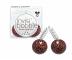 Gumka do wosw spiralka cienka z kuleczkami Invisibobble Twins - brzowy w ctki