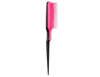 Szczotka do tapirowania wosw Tangle Teezer Back Combing - Pink Embrace - czarna/rowa