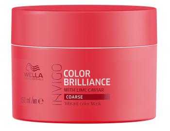 Maska do wosw grubych farbowanych Wella Professionals Invigo Color Brilliance Coarse - 150 ml