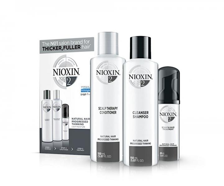 Zestaw do mocno przerzedzonych wosw naturalnych Nioxin System 2 Trial Kit No.2