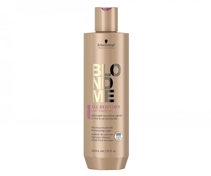 Lekki szampon do wosw blond Schwarzkopf Professional BlondMe All Blondes Light Shampoo