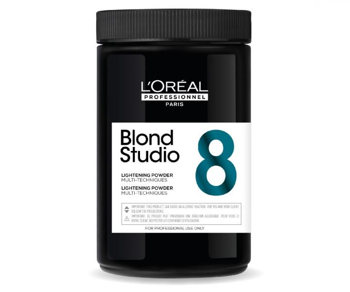 Puder rozjaniajcy z Pro-keratyn Loral Blond Studio 8 Multi-Techniques - 500 g