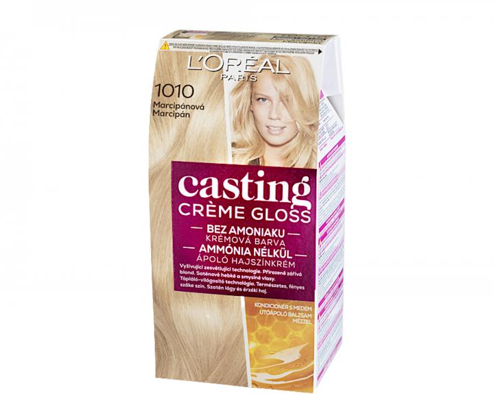 Farba do wosw bez amoniaku Loral Casting Crme Gloss - 1010 jasny lodowy blond