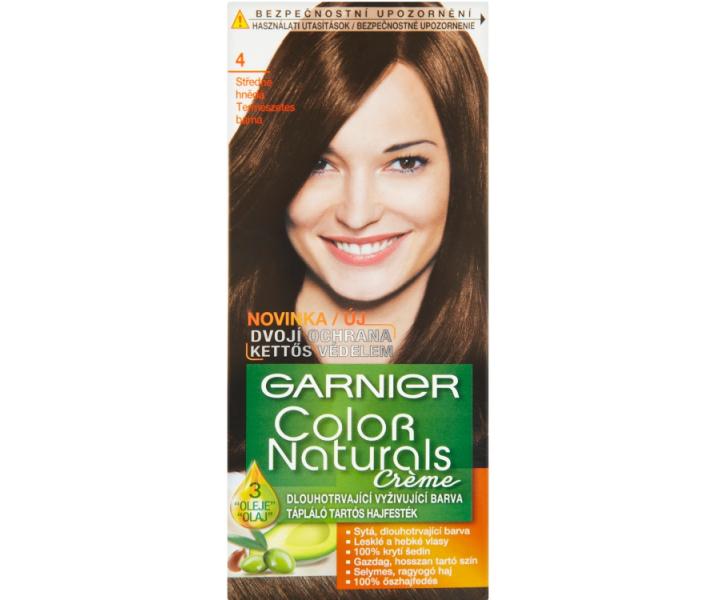 Farba do trwaej koloryzacji Garnier Color Naturals 4 redni brz