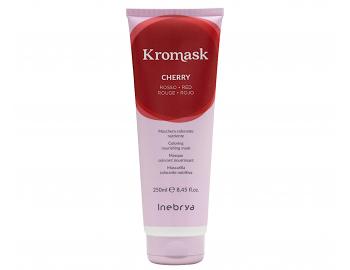 Koloryzujca maska odywcza Inebrya Kromask - 250 ml - czerwony (Cherry)