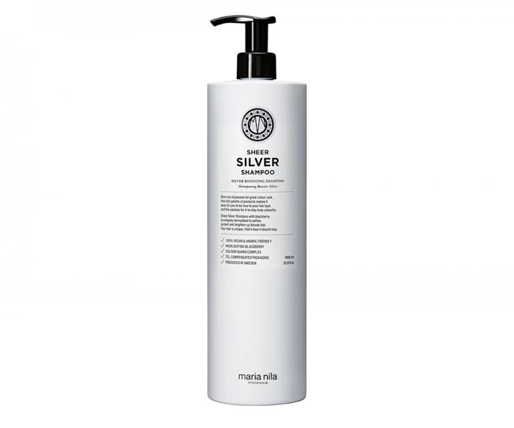 Szampon neutralizujcy te tony Maria Nila Sheer Silver Shampoo - 1000 ml