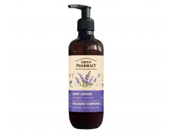 Seria do pielgnacji ciaa Green Pharmacy Body Care z lawend i olejem lnianym - balsam do ciaa - 400 ml