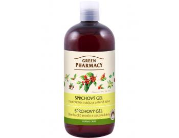 el pod prysznic - Maso shea i zielona kawa - Green Pharmacy - 500 ml