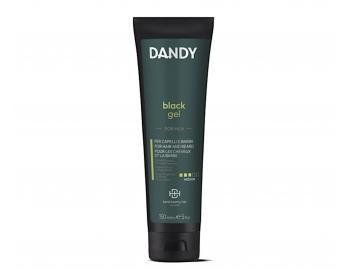 el do tonowania siwizny wosw i brody Dandy Beard & Hair Black Gel For Men - 150 ml