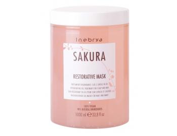 Maska regenerujca do wosw Inebrya Sakura Restorative - 1000 ml