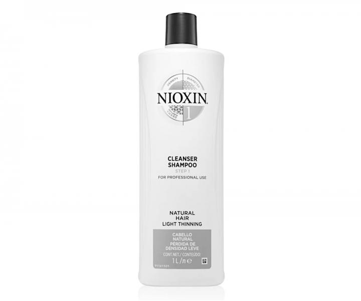 Seria do lekko przerzedzonych wosw naturalnych Nioxin System 1