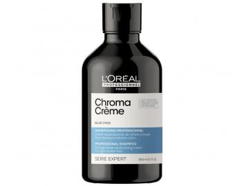 Szampon neutralizujcy te tony Loral Professionnel Serie Expert Chroma Crme - niebieski szampon neutralizujcy miedziane tony - 300 ml