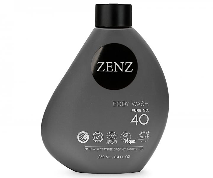 Naturalny el pod prysznic nieperfumowany Zenz Organic Body Wash Pure No. 40 - 250 ml