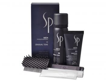 Pianka koloryzujca eliminujca siwizn dla mczyzn Gradual Tone Wella SP Men - 60 ml+30 ml-czarna