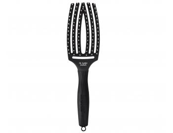 Szczotka Olivia Garden Fingerbrush Combo Medium - czarny