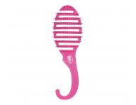 Szczotka do rozczesywania wosw Wet Brush Shower Detangler Pink Glitter - rowa z brokatem