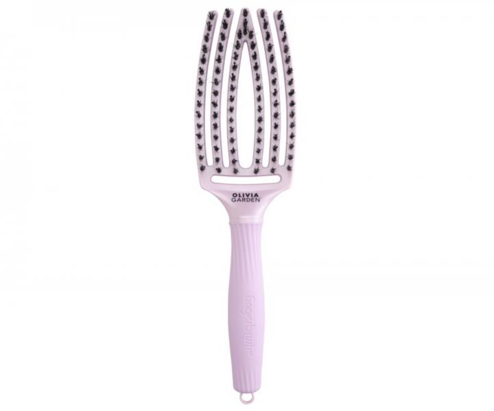 Szczotka Olivia Garden Fingerbrush Combo Medium Ethereal Lavender - lawendowa