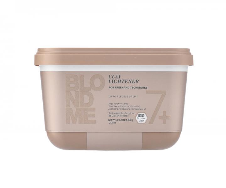 Rozjaniacz glinkowy w proszku Schwarzkopf Professional BlondMe Clay Lightener 7+ - 350 g