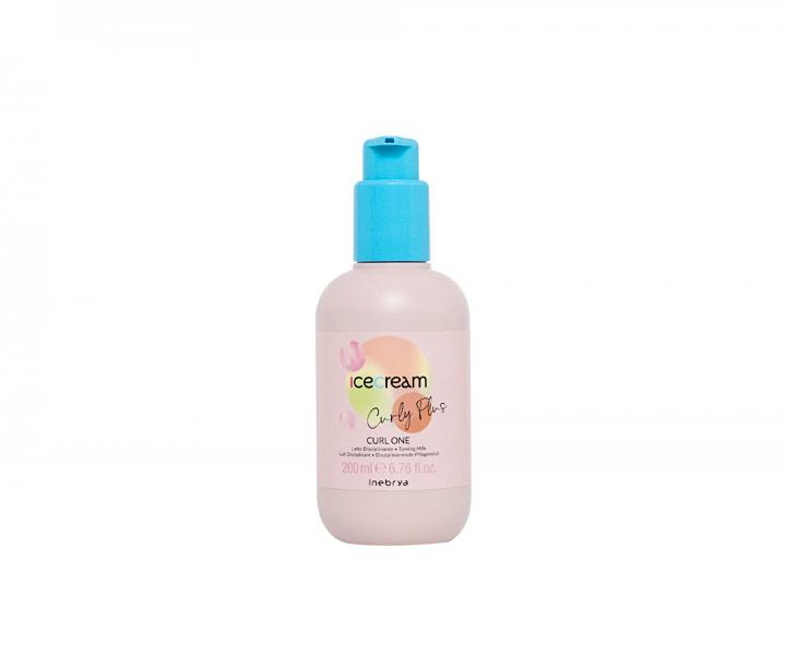 Definiujce mleczko do wosw krconych i falowanych Inebrya Ice Cream Curly Plus Curl One - 200 ml