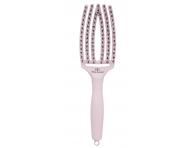 Szczotka Olivia Garden Fingerbrush Combo Medium - rowa pastelowa