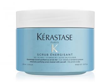 Peeling oczyszczajcy do przetuszczajcej si skry gowy Krastase Scrub nergisant - 250 ml