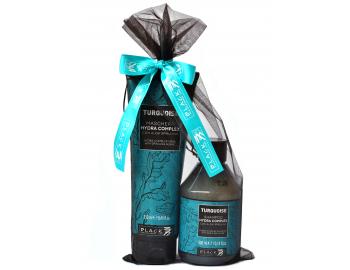 Zestaw upominkowy szampon i maska do wosw osabionych Black Turquoise Hydra Complex