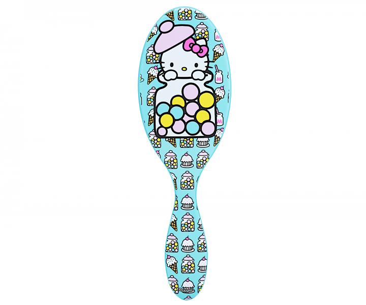 Szczotka do rozczesywania wosw Wet Brush Original Detangler Hello Kitty - turkusowa