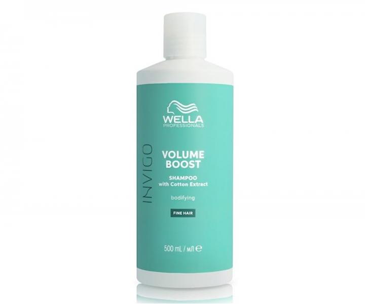 Szampon nadajcy wosom objto Wella Professionals Invigo Volume Boost Shampoo Fine Hair - 500 ml