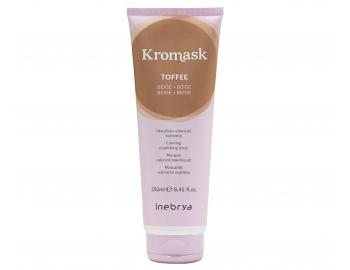 Koloryzujca maska odywcza Inebrya Kromask - 250 ml - beowy (Toffee)