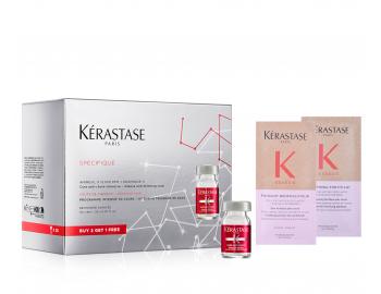 Seria produktw do pielgnacji skry gowy Krastase Specifique - kuracja przeciw wypadaniu wosw - 30 x 6 ml